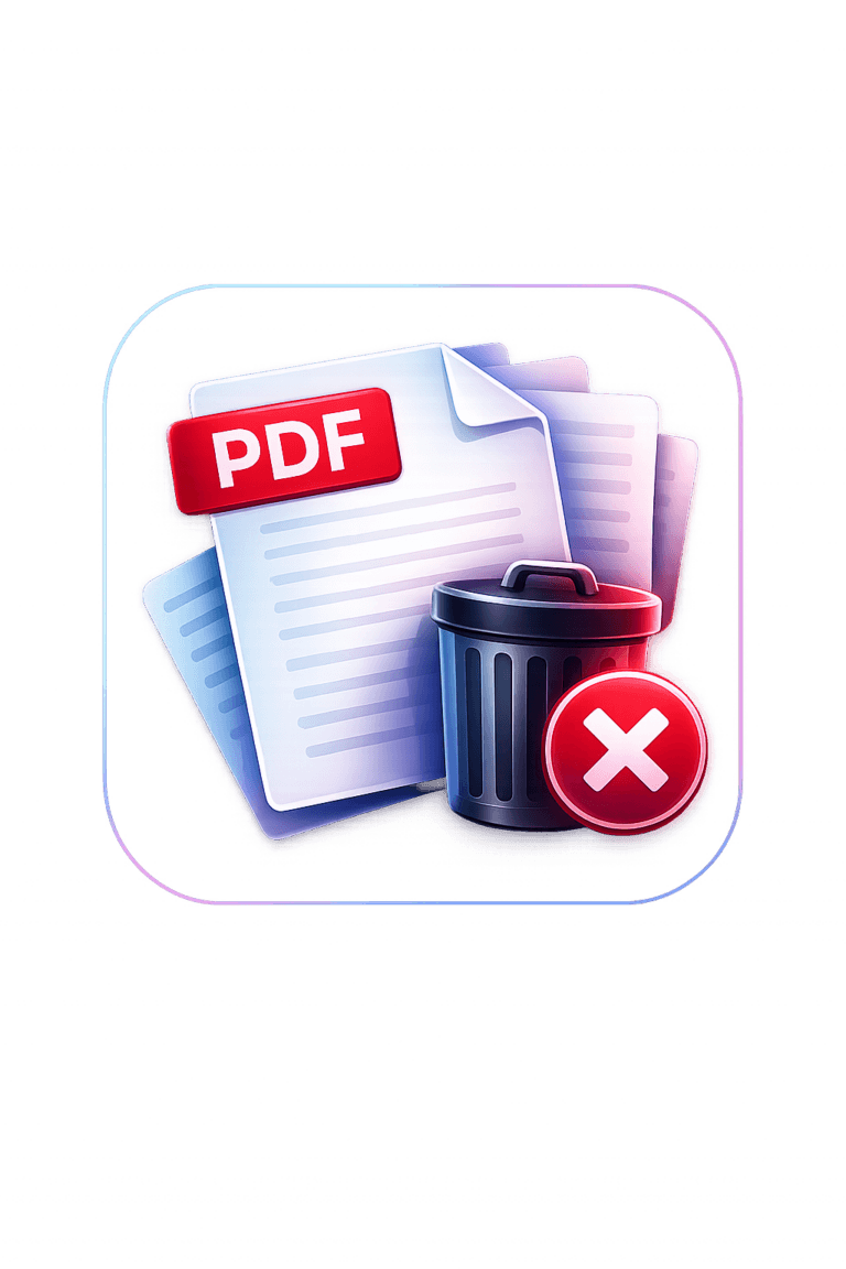 Remove PDF pages