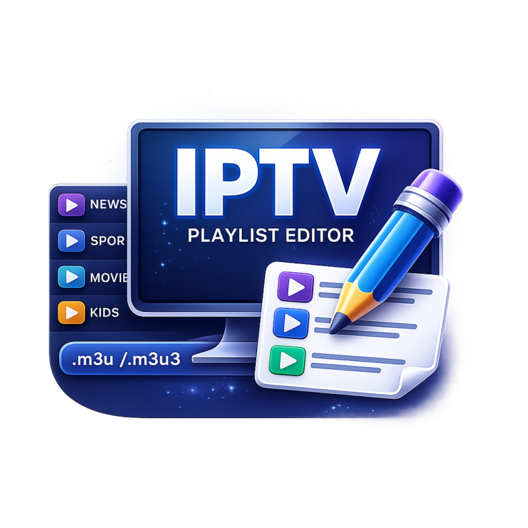 IPTV Playlist Editor 4 IPTV Playlist Editor