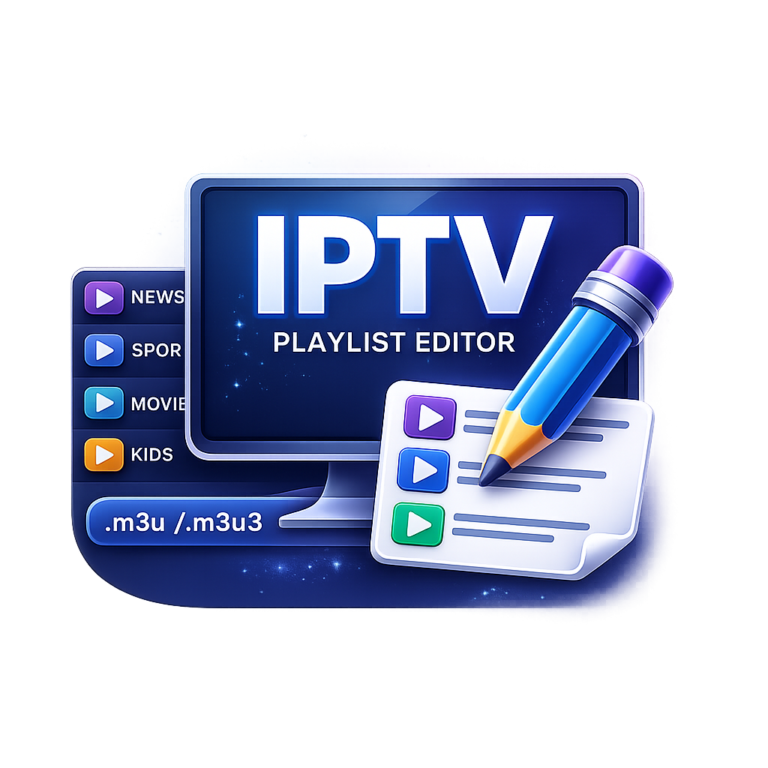 IPTV Playlist Editor